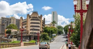 Viaduto Santa Tereza, que liga o Centro a Região Leste de BH